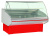 Холодильная витрина Golfstream Двина CS 180 ВС красная б/б