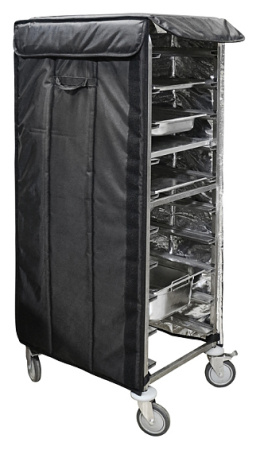 Термочехол Luxstahl 370х560х1570 чёрный для ролл-контейнеров МКО215